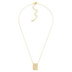 Wholesale do Everything Love Chain Link Necklace Cubic Zirconia Pave Initial Pen