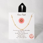 Wholesale dainty Chain Link Necklace Cubic Zirconia Stations L Extender L Made K