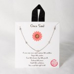 Wholesale dainty Chain Link Necklace Cubic Zirconia Stations L Extender L Made K
