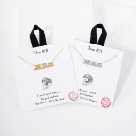 Wholesale dainty Chain Link Necklace JESUS Pendant L Extender L Hypoallergenic B