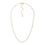 Wholesale chain Link Necklace Faceted Bead Stations L