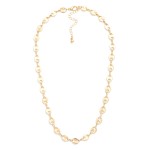 Wholesale petite Link Pig Nose Chain Necklace L Extender L