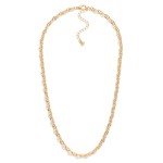 Wholesale petite Link Mariner Chain Necklace L Extender L