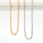 Wholesale petite Link Mariner Chain Necklace L Extender L