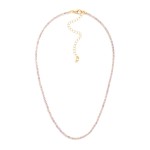 Wholesale faceted Bead Metal Beaded Necklace L Extender L