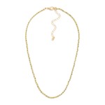 Wholesale faceted Bead Metal Beaded Necklace L Extender L