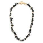 Wholesale beaded Semi Precious Stone Necklace L