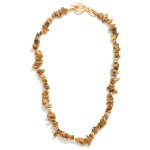 Wholesale beaded Semi Precious Stone Necklace L