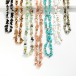 Wholesale beaded Semi Precious Stone Necklace L