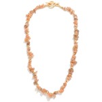 Wholesale beaded Semi Precious Stone Necklace L