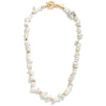 Wholesale beaded Semi Precious Stone Necklace L