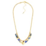 Wholesale ball Chain Necklace Faceted Bead Metal Charms L Extender L