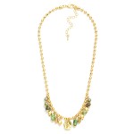 Wholesale ball Chain Necklace Faceted Bead Metal Charms L Extender L