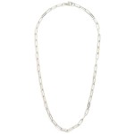 Wholesale paperclip Chain Link Necklace Gold Dipped L Extender L