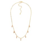 Wholesale chain Link Necklace Bead Charm Details L Extender L