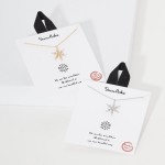 Wholesale dainty Chain Link Necklace Cubic Zirconia Snowflake Pendant L Extender