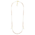 Wholesale pearl Faceted Beaded Necklace L
