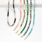 Wholesale candy Stone Beaded Necklace L Extender L