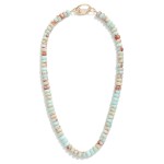 Wholesale candy Stone Beaded Necklace L