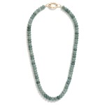 Wholesale candy Stone Beaded Necklace L