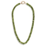 Wholesale candy Stone Beaded Necklace L