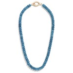 Wholesale candy Stone Beaded Necklace L