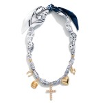 Wholesale bandana Necklace Pearls Western Charms L