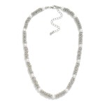 Wholesale metal Necklace Clustered Beads