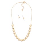 Wholesale snake Chain Necklace Metal Stars Metal Stud Earrings Included L Extend