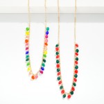 Wholesale dainty Chain Link Necklace Rhinestone Charms L Extender L