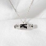 Wholesale dainty Chain Link Necklace Metal Candy Pendant L Extender L Hypoallerg