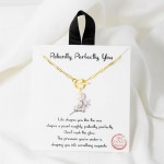 Wholesale dainty Chain Link Necklace Pearl Toggle Clasp Pendant L Extender L Hyp