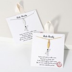 Wholesale dainty Chain Link Necklace Metal Surfboard Pendant L Extender L Hypoal