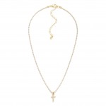 Wholesale chain Link Rhinestone Necklace L