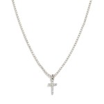 Wholesale chain Link Rhinestone Necklace L