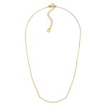 Wholesale chain Link Necklace Metal Bar Stations Stainless Steel Water Resistant