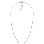 Wholesale chain Link Necklace Metal Bar Stations Stainless Steel Water Resistant