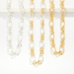 Wholesale oval Chain Link Necklace L Extender L