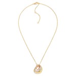 Wholesale chain Link Necklace Layered Metal Heart Pendants L Extender L