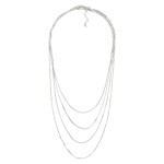 Wholesale layered Snake Chain Necklace Stainless Steel Water Resistant L Extende