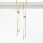 Wholesale snake Chain Bolo Necklace L Stainless Steal Water Resistant