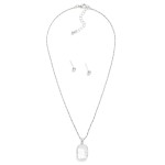 Wholesale twisted Chain Link Necklace Glass Crystal Pendant Gold Ball Studs Incl