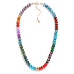 Wholesale beaded Necklace Candy Beads L Extender L