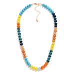 Wholesale beaded Necklace Candy Beads L Extender L