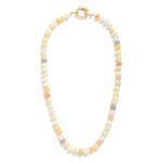 Wholesale faceted Bead Stone Beaded Necklace L Extender L