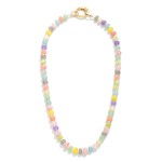 Wholesale faceted Bead Stone Beaded Necklace L Extender L