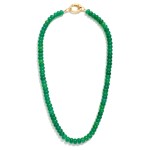 Candy Stone Beaded Necklace 

- Approximately 16" L 
