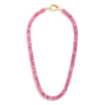 Candy Stone Beaded Necklace 

- Approximately 16" L 

