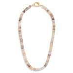 Candy Stone Beaded Necklace 

- Approximately 16" L 

