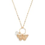 Wholesale chain Link Necklace Metal Hexagon Insect Pendent L Extender L